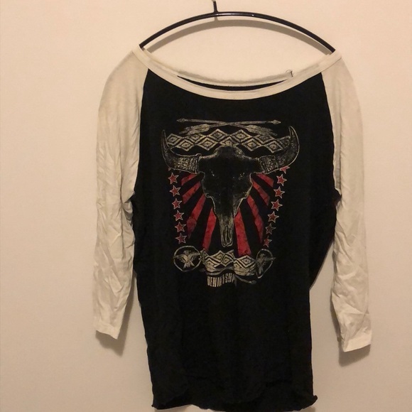 RALPH LAUREN RAGLAN TOP - Picture 1 of 3